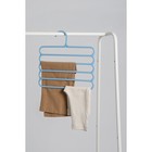 Плечики - вешалки для брюк и юбок Доляна, многоуровневая, 29.5×28.7 см, МИКС - Фото 2