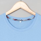 Комплект мужской (майка, шорты) 9.24 цвет голубой, р-р 48 - Фото 5