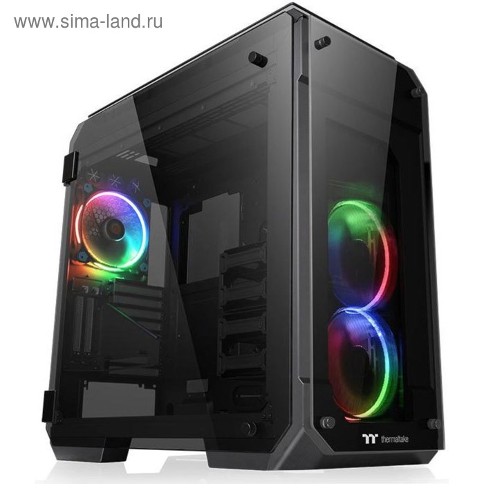 Корпус Thermaltake View 71 TG RGB, без БП, ATX, черный - Фото 1