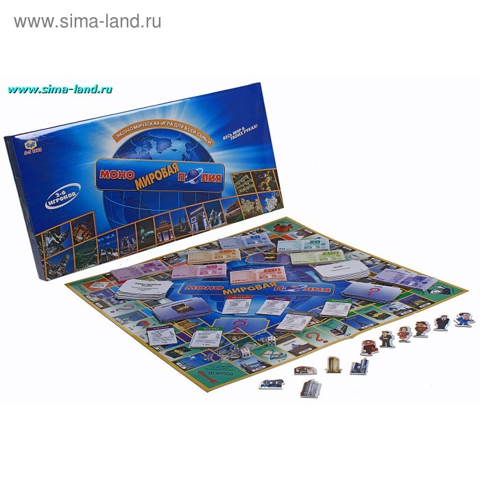 Настольная игра «Монополия мировая» - Фото 1