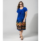 Платье женское 319В цвет синий, р-р 46-52 - Фото 1