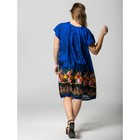 Платье женское 319В цвет синий, р-р 46-52 - Фото 2
