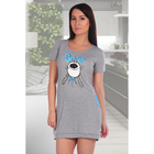 Туника женская Далида принт бирюзовый цвет серый, р-р 50 - Фото 1