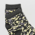 Набор детских носков (3 пары) Пиксель цвет МИКС, р-р 18-20 - Фото 3