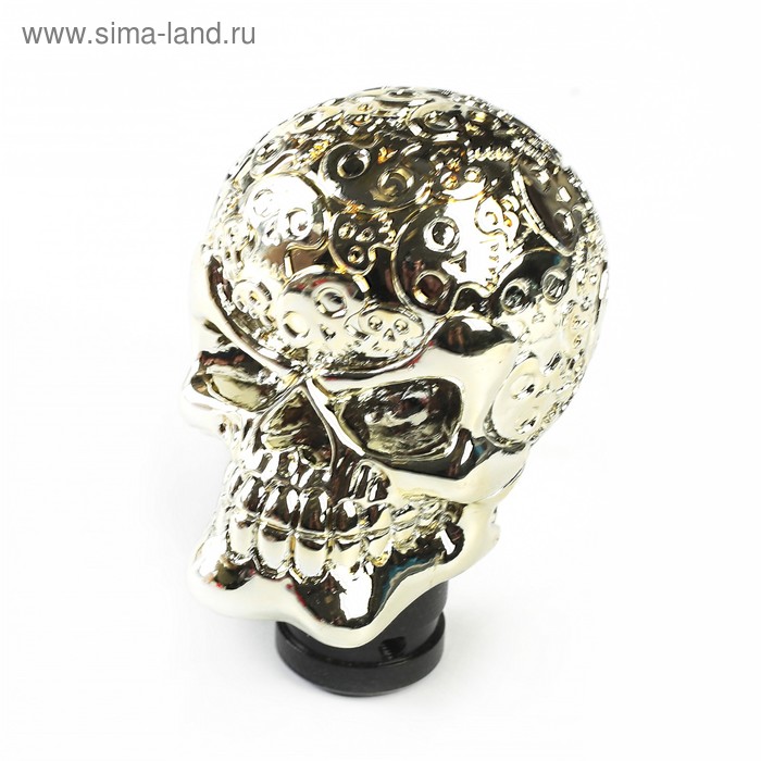 Ручка рычага переключения передач, череп, посадочный 15, 13, 10, 8 мм - Фото 1