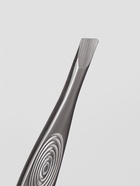 Пинцет для бровей и ресниц, скошенный, узкий, 9 см - Фото 5