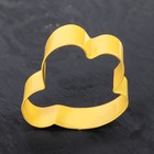 Набор форм для вырезания печенья «Природа», 3 шт, 7,6 / 8,5 / 6,3 см, цвет МИКС - Фото 2