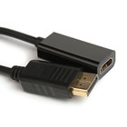 Переходник LuazON PL-003, HDMI (f) - DisplayPort (m) - фото 8652444
