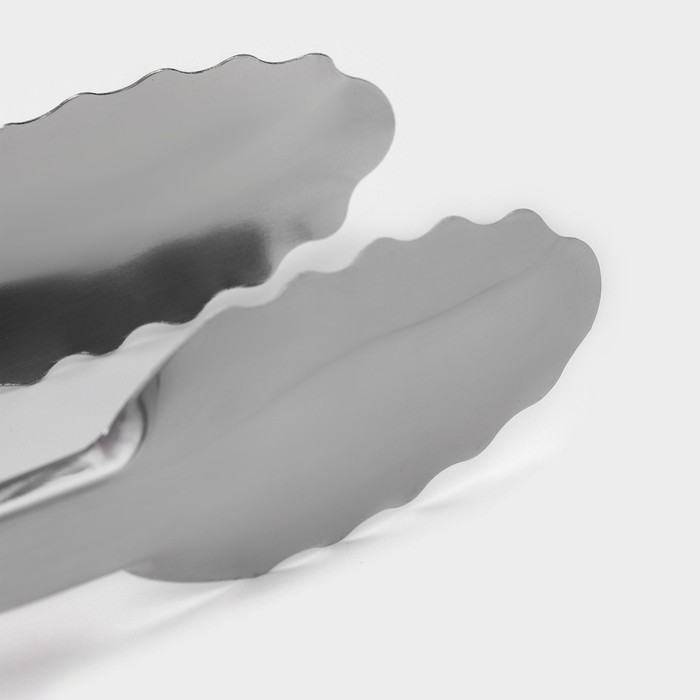 Щипцы кухонные «Универсал», 33 см, с прорезиненной ручкой, цвет МИКС - фото 1908379699