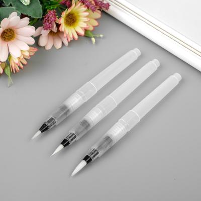 Набор кистей для туши и краски набор 3 шт. размер 1.2 см, 1.5 см, 1.8 см 15.5×2 см