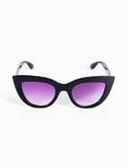 Очки солнцезащитные женские «OneSun. Кошачий глаз», uv 400, градиент, фиолетовые - Фото 5