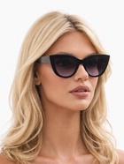 Очки солнцезащитные женские «OneSun. Кошачий глаз», uv 400, градиент, фиолетовые - Фото 12