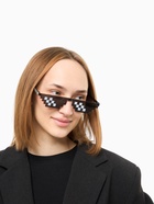 Очки солнцезащитные пиксельные «OneSun. Пиксели», линза 6.2×3 см - Фото 1