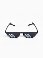 Очки солнцезащитные пиксельные «OneSun. Пиксели», линза 6.2×3 см - Фото 3