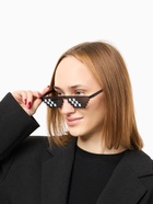 Очки солнцезащитные пиксельные «OneSun. Пиксели», линза 6.2×3 см - Фото 2