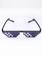 Очки солнцезащитные пиксельные «OneSun. Пиксели», линза 6.2×3 см - Фото 3