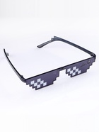 Очки солнцезащитные пиксельные «OneSun. Пиксели», линза 6.2×3 см - Фото 4