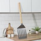 Лопата с прорезями для пиццы и коржей, 84×24×4.5 см - Фото 2