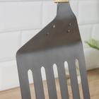 Лопата с прорезями для пиццы и коржей, 84×24×4.5 см - Фото 3