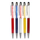 Ручка подарочная, шариковая, поворотная, со стразами и стилусом, МИКС - Фото 1