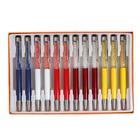 Ручка подарочная, шариковая, поворотная, со стразами и стилусом, МИКС - Фото 4