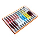 Ручка подарочная, шариковая, поворотная, со стразами и стилусом, МИКС - Фото 10