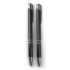 Ручка шариковая автоматическая, 0.5 мм, стержень синий, чёрный корпус - фото 9374052