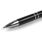 Ручка шариковая автоматическая, 0.5 мм, стержень синий, чёрный корпус - Фото 4