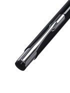 Ручка под логотип Calligrata, шариковая, автоматическая, синий стержень, узел 0.7 мм, корпус чёрный - Фото 7