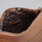 Кросс-боди, 2 отдела на молнии, наружный карман, регулируемый ремень, цвет бежевый - Фото 5