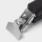 Чапельник Доляна «Повар», 17×3 см, нержавеющая сталь, чёрный - Фото 6