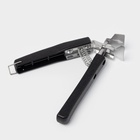 Чапельник Доляна «Повар», 17×3 см, нержавеющая сталь, чёрный - Фото 5