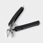 Чапельник Доляна «Повар», 17×3 см, нержавеющая сталь, чёрный - Фото 7