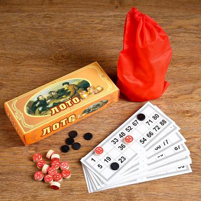 игра лото в коробке охота 24*10см дерево,бумага УЦЕНКА