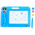 Доска магнитная с цветной крошкой, 3 штампика в комплекте, МИКС - Фото 13