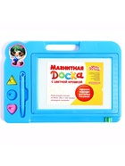 Доска магнитная с цветной крошкой, 3 штампика в комплекте, МИКС - Фото 8