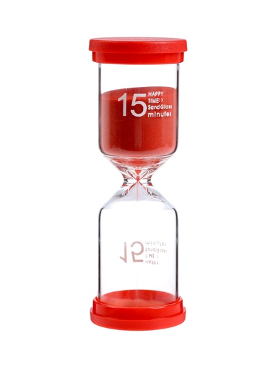 Часы песочные Happy time, на 15 минут, 4×11 см