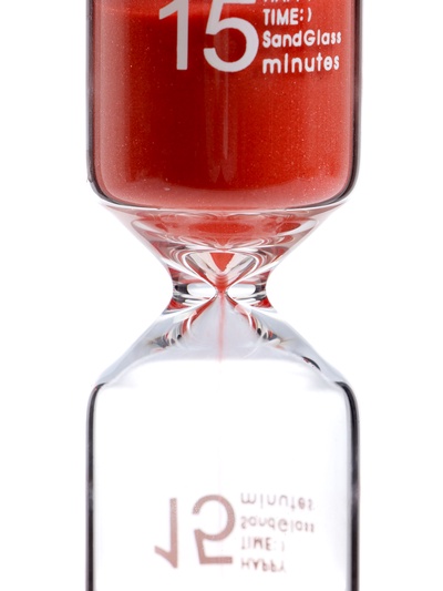 Часы песочные Happy time, на 15 минут, 12.5×4 см