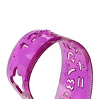 Линейка силиконовая Calligrata, 20 см, с трафаретом, гибкая, МИКС - Фото 2