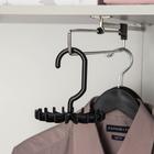 Вешалка для ремней, 11×11×10 см, 20 крючков, МИКС - Фото 6