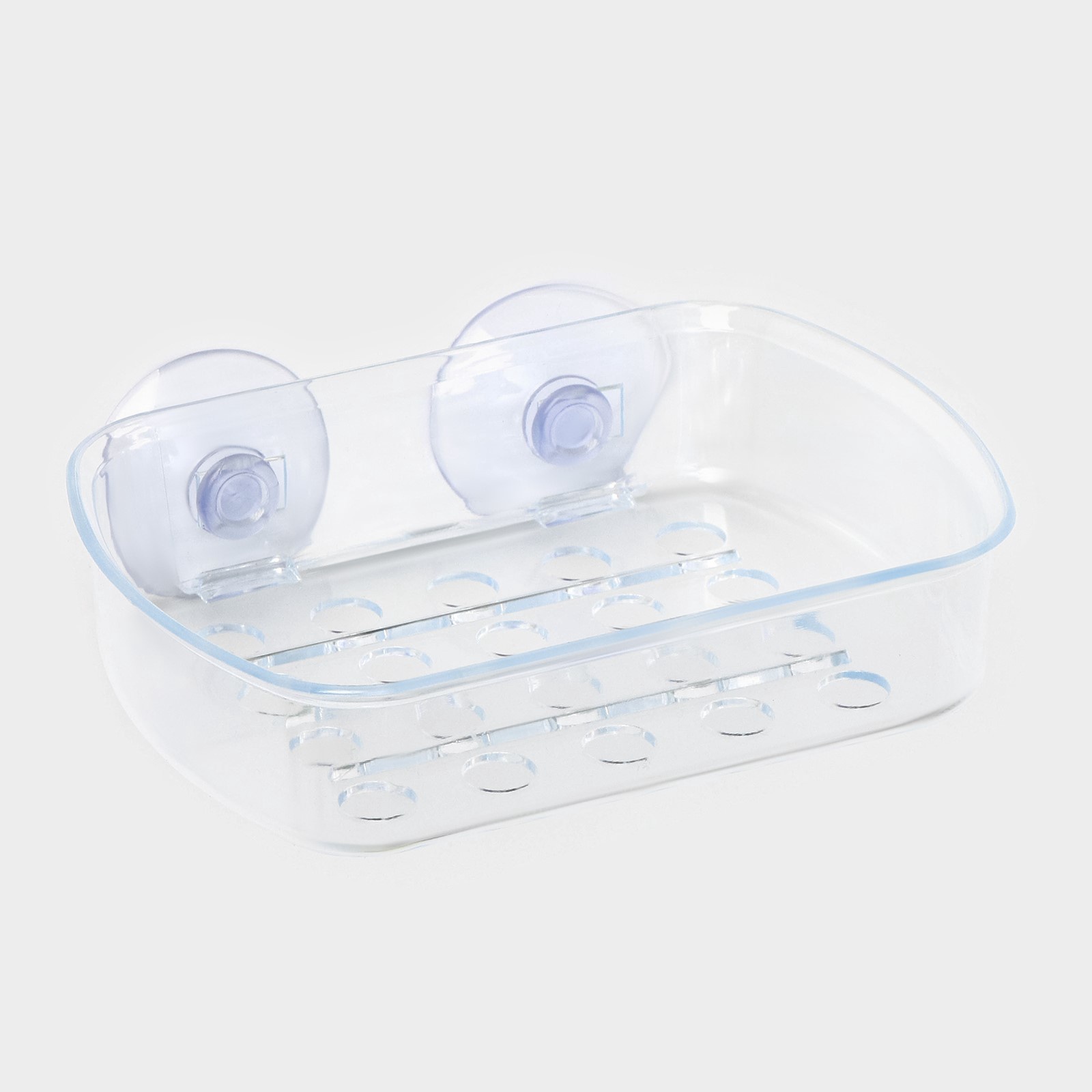 Мыльница на присосках Bath Collection, пластик, 13×10×3 см, цвет МИКС ...