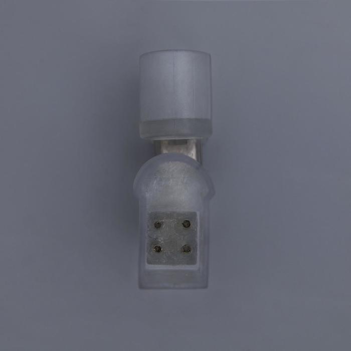 Угловой коннектор Luazon Lighting для гибкого неона 12 × 24 мм, внутренний угол - фото 1908220063