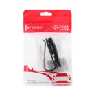 Держатель для очков TORSO, зажим, чёрный - Фото 3