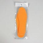 Стельки для обуви, 35 р-р, пара, цвет оранжевый/голубой - Фото 4