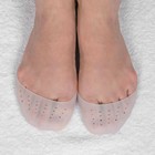 Подследники на пальцы ног, дышащие, силиконовые, 9 × 9 см, пара, цвет белый - Фото 2