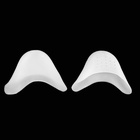 Подследники на пальцы ног, дышащие, силиконовые, 9×9 см, пара, белые - Фото 4