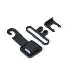 Вешалка на подголовник в авто, чёрный, пластик - Фото 2