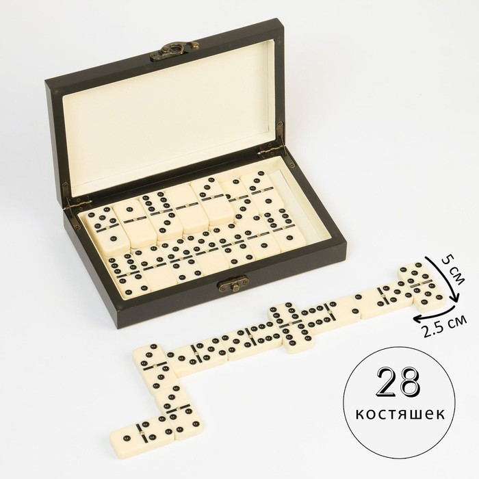 Домино классическое «Лилит», 28 шт. - Фото 1