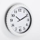 Часы настенные "Плетёнка", d-26 см, циферблат 21 см, дискретный ход - Фото 2