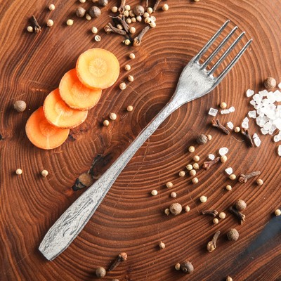 Вилка столовая алюминиевая "Походная", 17 см